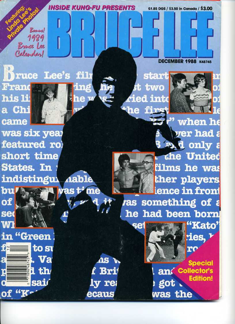 12/88 Bruce Lee Special Collector's Edition